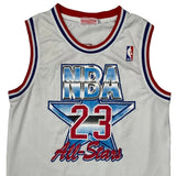 Nba All-Stars Mitchell & Ness #23 Michael Jordan Jersey - Medium Blue Polyester