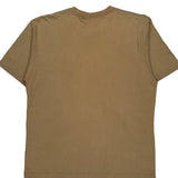 Carhartt T-Shirt - Large Brown Cotton