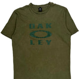 Oakley T-Shirt - XL Green Cotton