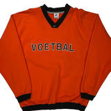 Netherlands Nike Football Windbreaker - Large Orange Cotton