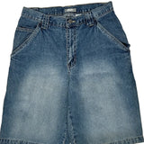 Utility Denim Shorts - 32W 10L Blue Cotton