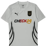 Deutschland Puma Check 24 Football Shirt - Small White Polyester