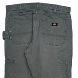 Dickies Carpenter Pants - 36W 31L Gray Cotton