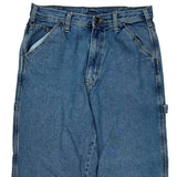 Unbranded Carpenter Jeans - 33W 30L Blue Cotton