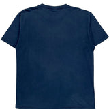 Tommy Jeans Spellout T-Shirt - Medium Blue Cotton