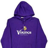 Vikings Nfl Football Hoodie - XL Purple Cotton