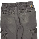 Carhartt Cargo Trousers - 32W 32L Grey Cotton