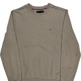 Tommy Hilfiger Sweatshirt - Medium Beige Cotton