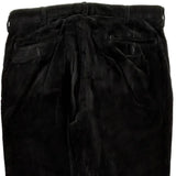 Unbranded Cord Trousers - 37″ Waist Black Corduroy