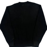 90'S Blank Made In USA Russell Athletic Sweatshirt - Medium Black Cotton Blend