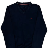 Tommy Hilfiger Sweater - Medium Navy Cotton