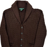 Ralph Lauren Cardigan - Medium Brown Cotton