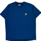 Carhartt Force Carhartt T-Shirt - XL Blue Cotton