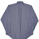 Polo By Ralph Lauren Checked Shirt - Large Blue Cotton