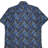 Timberland Floral Hawaiian Shirt - Large Black Cotton