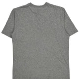 Carhartt Henley T-Shirt - Large Gray Cotton