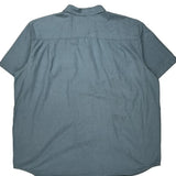 Carhartt Tall Short Sleeve Shirt - 3XL Blue Cotton