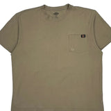 Dickies T-Shirt - XL Beige Cotton