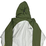 The North Face Waterproof Jacket - Large Green Polyester
