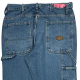 Red Kap Carpenter Jeans - 32W 36L Blue Cotton