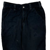 Carhartt Carpenter Pants - 29W 29L Black Cotton