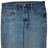 501 Levis Jeans - 33W 33L Blue Denim