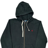 Polo By Ralph Lauren Hoodie - 2XL Black Cotton Blend