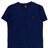 Polo By Ralph Lauren Slim Fit T-Shirt - Medium Blue Cotton