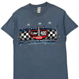 Coke Zero 400 At Daytona Gildan Graphic T-Shirt - Medium Blue Cotton