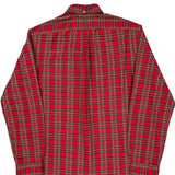Ralph Lauren Checked Shirt - XL Red Cotton