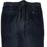 Barbour Cord Pants - 34″ Waist Navy Corduroy
