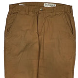 Carhartt Trousers - 34W 30L Brown Cotton Blend