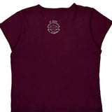 Richmond Harley Davidson Studded T-Shirt - Medium Purple Cotton