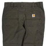 Carhartt Trousers - 36W 30L Grey Cotton