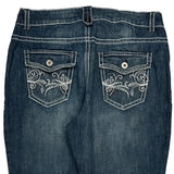 Unbranded Boot Cut Jeans - 34W UK 14 Blue Cotton