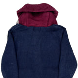 Age 3 Polo By Ralph Lauren Cardigan - XS Burgundy Cotton