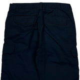 Unbranded Cargo Shorts - 34W 10L Navy Cotton