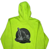 General Engineering Contractor Carhartt Graphic Hoodie - XL Yellow Cotton