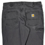 Carhartt Carpenter Pants - 34W 32L Gray Cotton