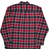 Tommy Hilfiger Checked Flannel Shirt - 2XL Red Cotton