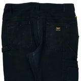 Cat Cargo Pants - 36W 32L Black Cotton