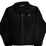 Helly Hansen Full Zip Fleece Jacket - 2XL Black Polyester