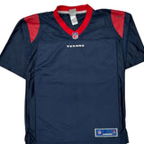 Texans N.F.L. Pro Line Football Jersey - Medium Red Polyester