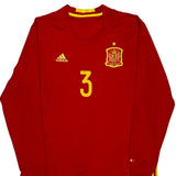 2016-17 Spain Adidas Pique Football Shirt - Medium Yellow Polyester