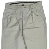 Polo By Ralph Lauren Trousers - 32W 29L Cream Cotton