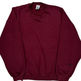 Russell Athletic Sweatshirt - XL Burgundy Cotton