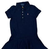 Age 6 Polo By Ralph Lauren Dress - XS Navy Cotton