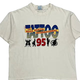 Nova Scotia International Tattoo 95 Hanes Graphic T-Shirt - XL White Cotton