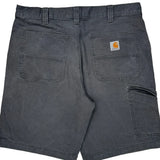 Carhartt Carpenter Shorts - 36W 10L Gray Cotton