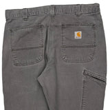 Carhartt Carpenter Pants - 34W 28L Gray Cotton